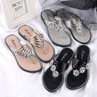 Women's Sexy Solid Color T-strap Casual Sandals main image 1