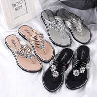 Women's Sexy Solid Color T-strap Casual Sandals main image 6