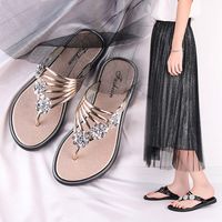 Women's Sexy Solid Color T-strap Casual Sandals main image 5