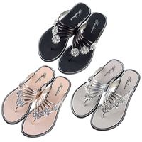 Women's Sexy Solid Color T-strap Casual Sandals main image 3