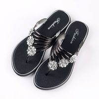 Women's Sexy Solid Color T-strap Casual Sandals sku image 1