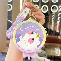 Cartoon Style Cute Animal Pvc Silica Gel Metal Women's Bag Pendant Keychain sku image 3