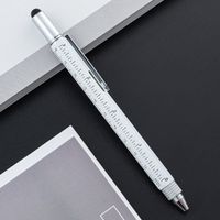 Multifunctional Brush Six-in-one Level A Scale Touchscreen Stylus Cross Word Double-headed Screwdriver Ballpoint Pen sku image 9