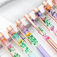 Dried Flower Student Stationery Metal Ballpoint Pen 1 Pieces main image 4