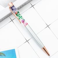 Dried Flower Student Stationery Metal Ballpoint Pen 1 Pieces sku image 3