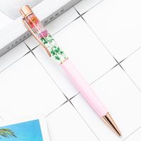 Dried Flower Student Stationery Metal Ballpoint Pen 1 Pieces sku image 5