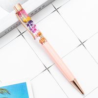Dried Flower Student Stationery Metal Ballpoint Pen 1 Pieces sku image 4