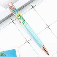Dried Flower Student Stationery Metal Ballpoint Pen 1 Pieces sku image 7