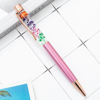 Dried Flower Student Stationery Metal Ballpoint Pen 1 Pieces sku image 9