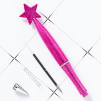 Cartoon Xingx Plastic Pen Student Writing Stationery Rotating Twist Pen Printable Logo Gift Advertising Ballpoint Pen main image 3