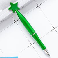 Cartoon Xingx Plastic Pen Student Writing Stationery Rotating Twist Pen Printable Logo Gift Advertising Ballpoint Pen sku image 1