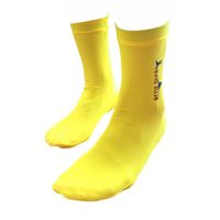 Unisex Sports Solid Color Nylon Spandex Crew Socks main image 4