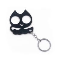 Cartoon Style Solid Color Metal Women's Bag Pendant Keychain sku image 2