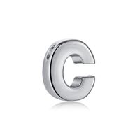 Simple Style Letter Sterling Silver Plating Jewelry Accessories sku image 5
