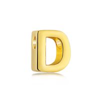 Simple Style Letter Sterling Silver Plating Jewelry Accessories sku image 8