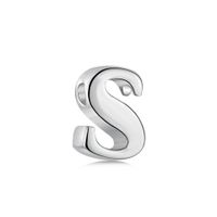 Simple Style Letter Sterling Silver Plating Jewelry Accessories sku image 37