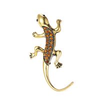 Simple Style Animal Alloy Inlay Rhinestones Pearl Unisex Brooches sku image 12