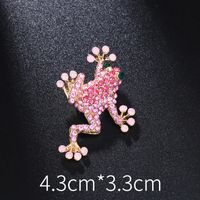 Style Simple Animal Alliage Incruster Strass Perle Unisexe Broches sku image 25