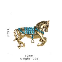 Style Simple Animal Alliage Incruster Strass Perle Unisexe Broches sku image 24