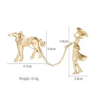 Style Simple Animal Alliage Incruster Strass Perle Unisexe Broches sku image 27