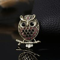 Style Simple Animal Alliage Incruster Strass Perle Unisexe Broches sku image 19