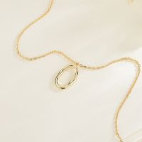 Einfacher Stil Quadrat Sterling Silber Überzug Halskette Mit Anhänger main image 2