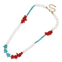 Artistic Colorful Imitation Pearl Soft Clay Wholesale Bracelets Necklace sku image 3