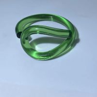 Simple Style Solid Color Arylic Resin Women's Bangle sku image 6