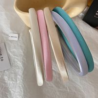 Simple Style Solid Color Cloth Hair Band main image 1