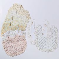 Cute Rainbow Polka Dots Flower Printing Cotton Blend Baby Accessories main image 4