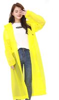 Unisex Simple Solid Color Eva Outdoor Raincoat sku image 11