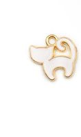 Simple Style Cat Alloy Enamel Jewelry Accessories sku image 3