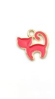 Simple Style Cat Alloy Enamel Jewelry Accessories sku image 5