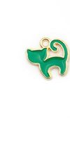 Simple Style Cat Alloy Enamel Jewelry Accessories sku image 6