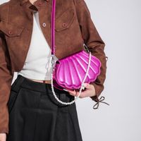 Women's Small All Seasons Pu Leather Streetwear Shoulder Bag main image 4