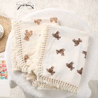 Simple Style Solid Color Printing Cotton Baby Bedding main image 1