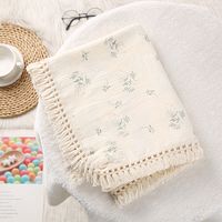 Simple Style Solid Color Printing Cotton Baby Bedding sku image 7