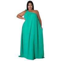 Swing-kleid Lässig Pendeln Ärmellos Einfarbig Maxi Langes Kleid Täglich main image 3