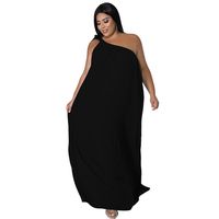 Swing-kleid Lässig Pendeln Ärmellos Einfarbig Maxi Langes Kleid Täglich sku image 1