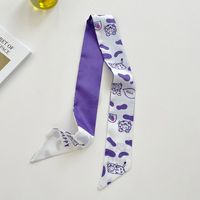 Fashion Letter Square Cloth Hair Band 1 Piece sku image 27