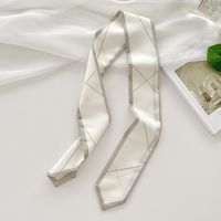 Fashion Letter Square Cloth Hair Band 1 Piece sku image 229