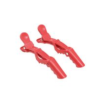 Simple Style Solid Color Plastic Spray Paint Hair Clip main image 3