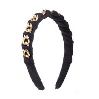Elegant Simple Style Chains Print Alloy Chain Hair Band main image 6