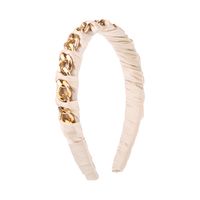 Elegant Simple Style Chains Print Alloy Chain Hair Band main image 7