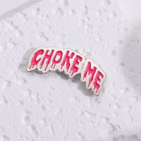 Casual Letter Alloy Stoving Varnish Unisex Brooches main image 6