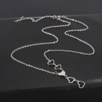 Einfacher Stil Herzform Rostfreier Stahl Überzug Halskette main image 5