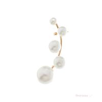 1 Piece Elegant Geometric Inlay Alloy Artificial Pearls Ear Clips main image 5