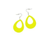 1 Paire Style Simple Les Gouttelettes D'eau Arylique Boucles D'oreilles main image 4