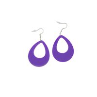 1 Paire Style Simple Les Gouttelettes D'eau Arylique Boucles D'oreilles main image 2