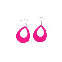 1 Paire Style Simple Les Gouttelettes D'eau Arylique Boucles D'oreilles sku image 4